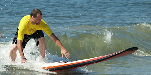 Imagem principal do evento AmpSurf NY, Learn to Surf Clinic, August 24th, Rockaway Beach, New York