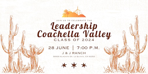 Image principale de Leadership Coachella Valley Class of 2024 Graduation
