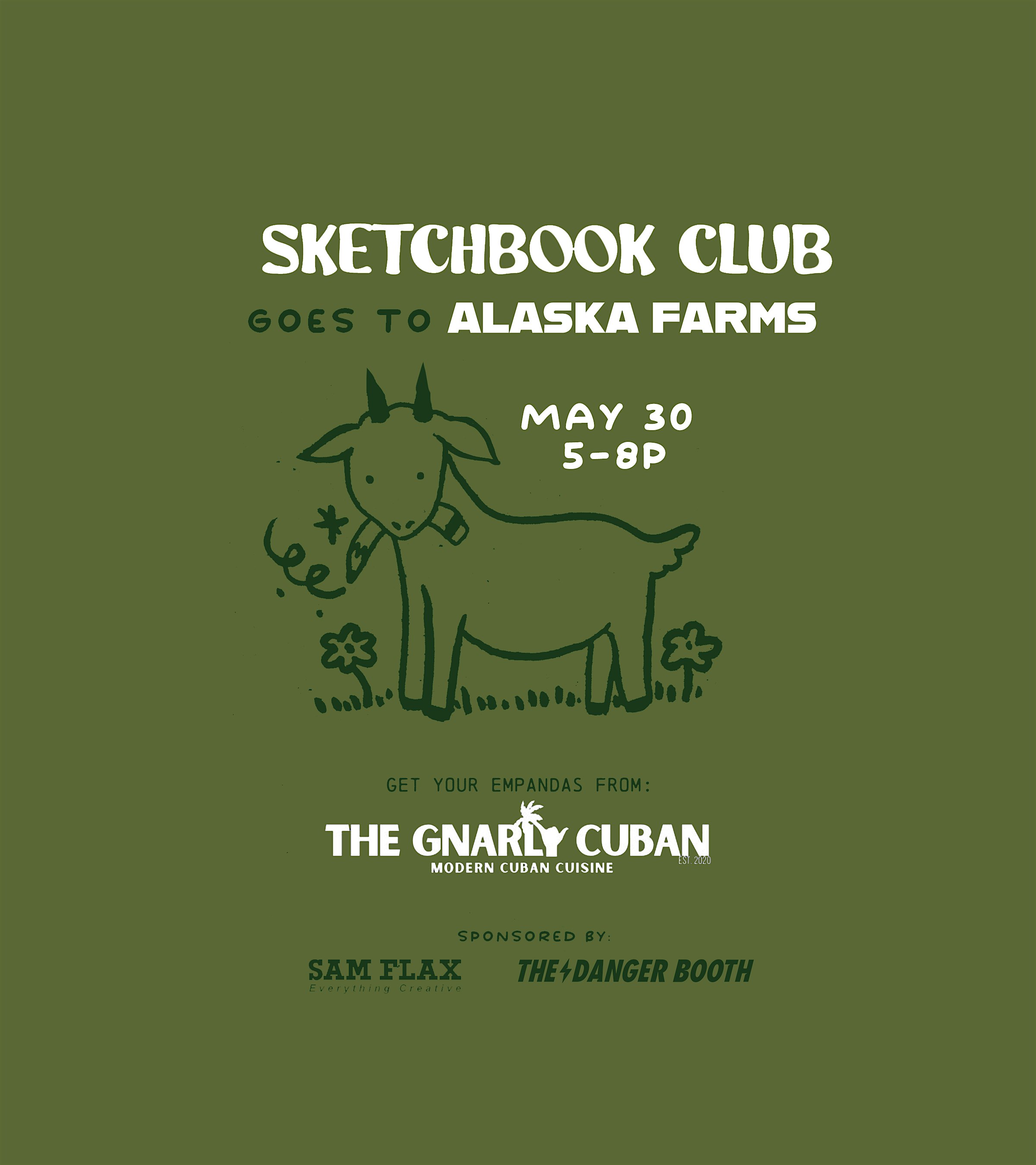 Sketchbook Club goes to Alaska Farms