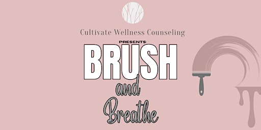 Imagen principal de Brush & Breathe: A Painting and Venting Workshop