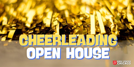 Imagem principal de Youth Cheerleading Open House •  Ages 5 - 15