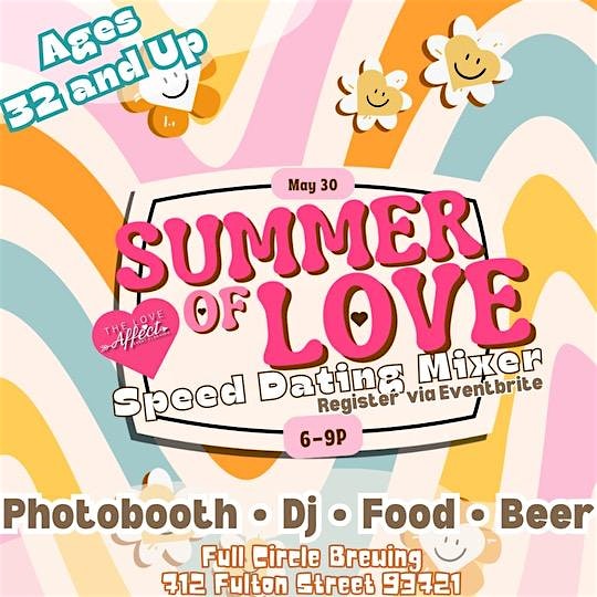 Summer of Love Speed Dating Mixer  32 & Up!
