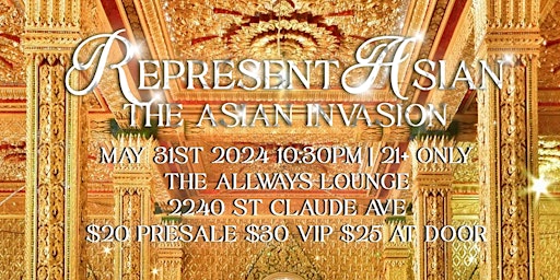 Primaire afbeelding van RepresentAsian!: The Asian Invasion - An AAPI Cabaret