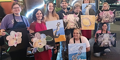 Eat, Sip Paint at Azteca's  in Gulfport
