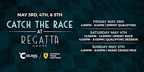 Catch the Races at Regatta Grove