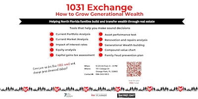 Hauptbild für 1031 Exchange - How to Grow Generational Wealth