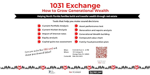 1031 Exchange - How to Grow Generational Wealth primary image