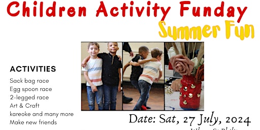 Children Activity Funday primary image