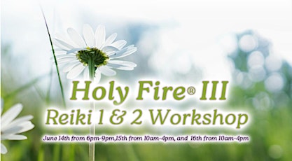 Holy Fire III Reiki 1 & 2 Workshop