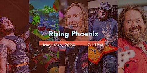 Imagem principal do evento 80s Party Rock with Rising Phoenix