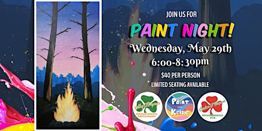 Paint Night at Kelly & Carlos O'Bryans Courtenay primary image