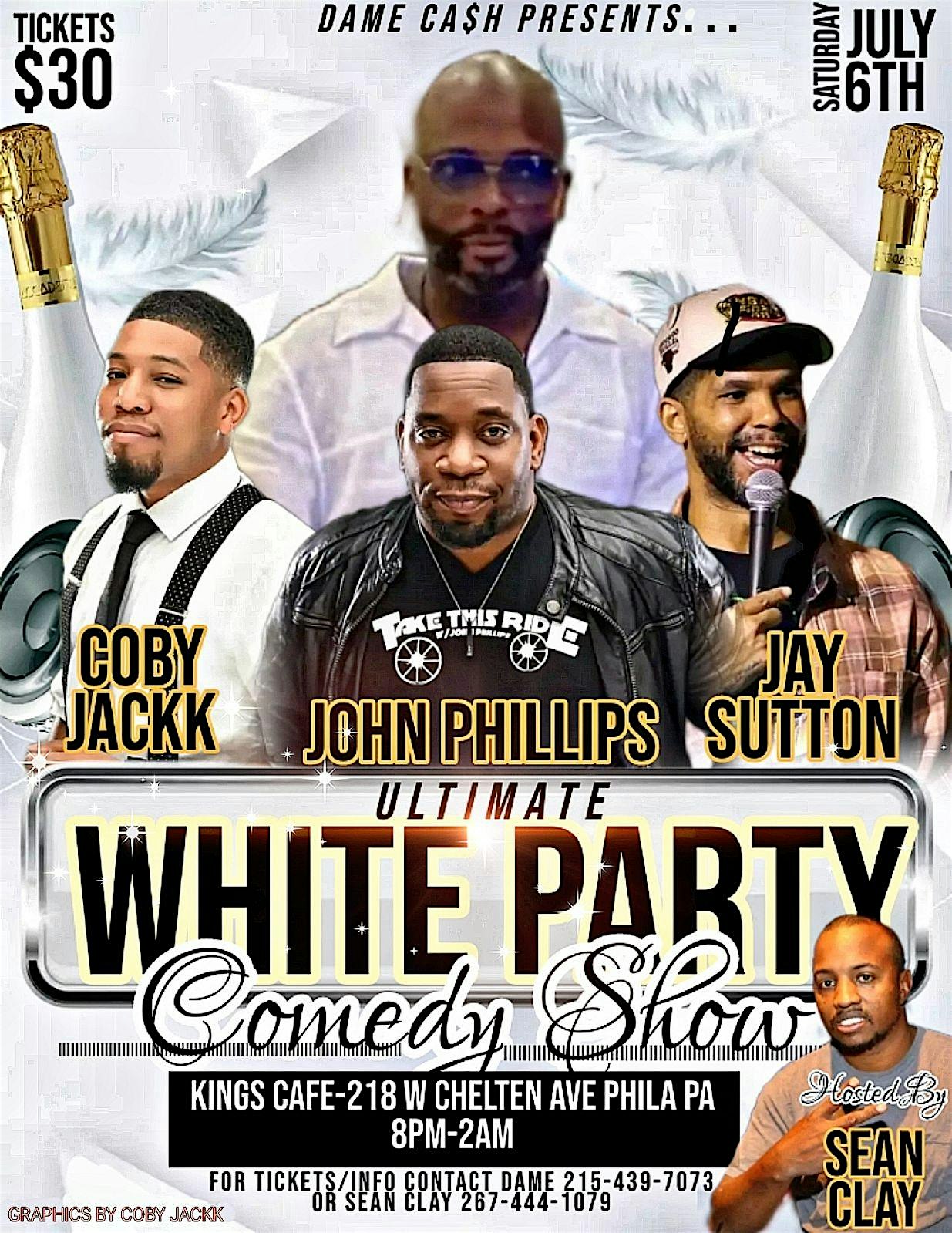 Ultimate White Party and Comedy Show