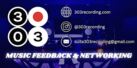 Monthly Music Feedback & Networking Event