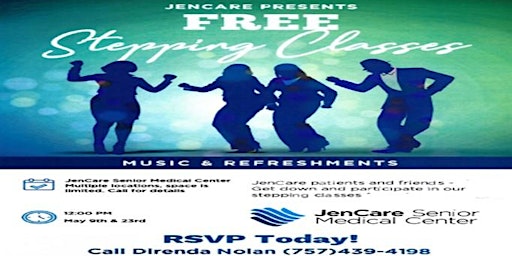 JenCare Senior Medical Center Free Chicago Style Steppin Dance Class primary image