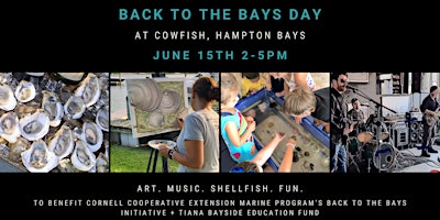 Image principale de Back to the Bays Day Fundraising + Awareness Event