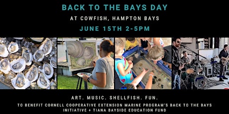 Back to the Bays Day Fundraising + Awareness Event