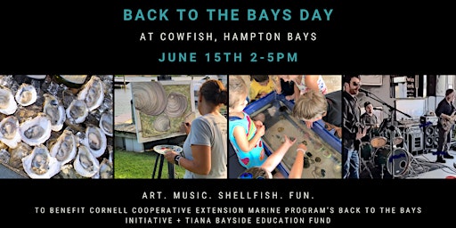 Immagine principale di Back to the Bays Day Fundraising + Awareness Event 