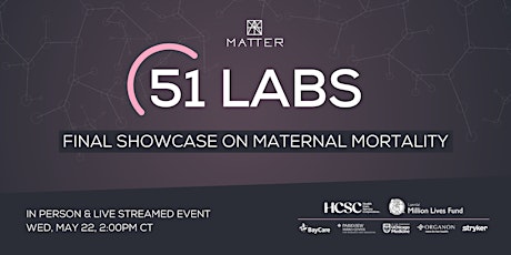 Imagem principal do evento 51 Labs Final Showcase on Maternal Mortality