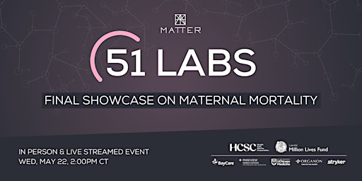 Hauptbild für 51 Labs Final Showcase on Maternal Mortality