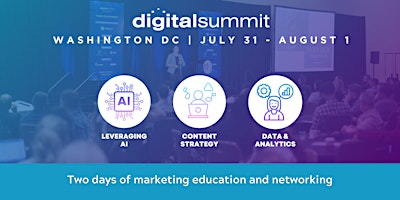 Hauptbild für Digital Summit Washington DC