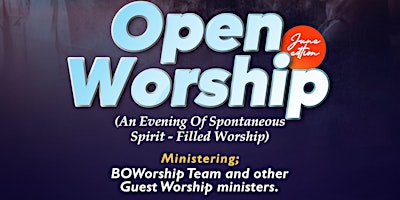 OPEN WORSHIP  primärbild