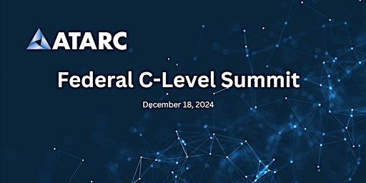 Imagem principal do evento ATARC's Federal C-Level Summit