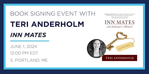 Teri Anderholm "Inn Mates" Book Signing Event  primärbild