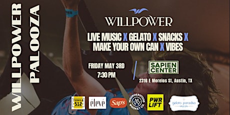 Willpower Palooza - May 3rd