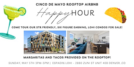 Cinco De Mayo Rooftop Airbnb Happy Hour