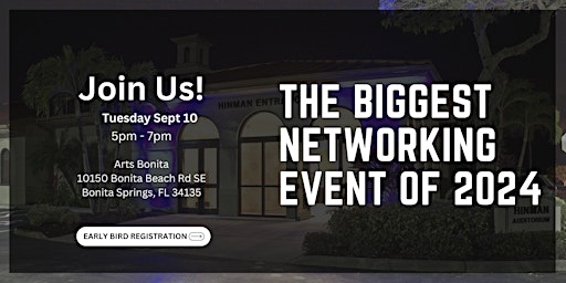 Imagen principal de The Big Event SWFL - The Biggest Networking Event in SWFL in 2024