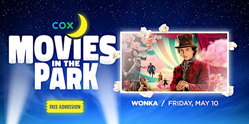 Imagem principal de Cox Movies in the Park 2024: Wonka