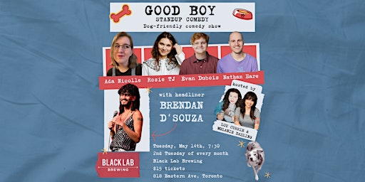 Hauptbild für Good Boy Standup Comedy at Black Lab Brewing-May!