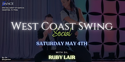 Imagem principal do evento Swingle - West Coast Swing Social