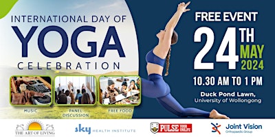 Imagem principal do evento International Day of Yoga Celebration