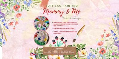 Image principale de Mommy and Me - DIY Tote Bag painting