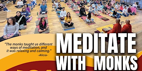 Meditate With Monks in Columbia - Mind and Body Relaxation with mindfulness