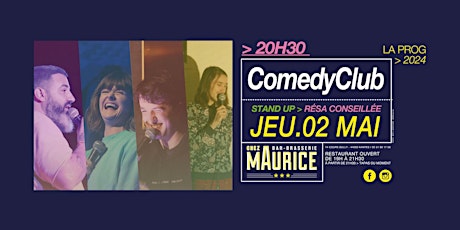 Soirée stand-up chez Maurice #6