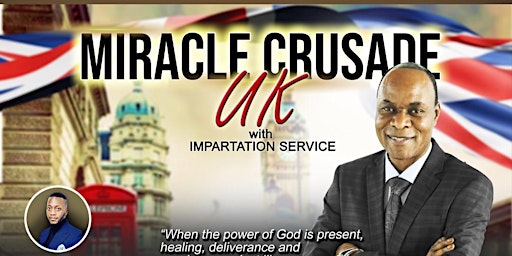 Imagem principal do evento Miracle Crusade with Prophet Julius