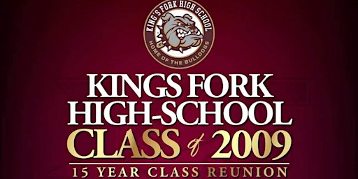 Primaire afbeelding van King's Fork High School Class of 2009 15-Year Reunion