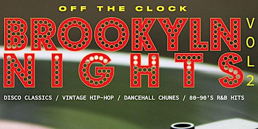 Imagem principal do evento "BROOKLYN NIGHTS" - DANCE PARTY