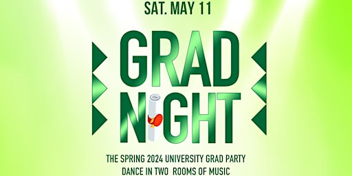 Primaire afbeelding van Grad Night Saturday - Green Edition