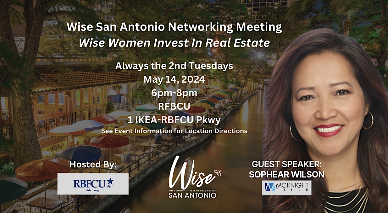 Wise San Antonio Networking Event for Women!