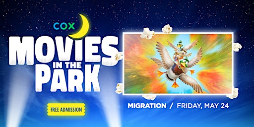 Image principale de Cox Movies in the Park 2024: Migration