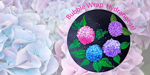Image principale de Bubble Wrap Hydrangeas!