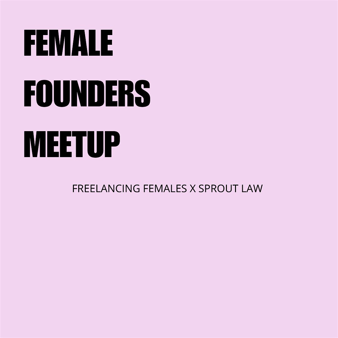 Female Founder Meetup