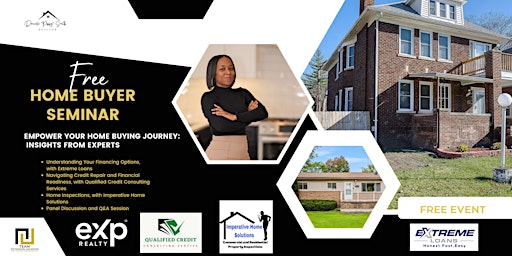 Primaire afbeelding van Home Buyer Seminar - Empower Your Home Buying Journey: Insights from Experts