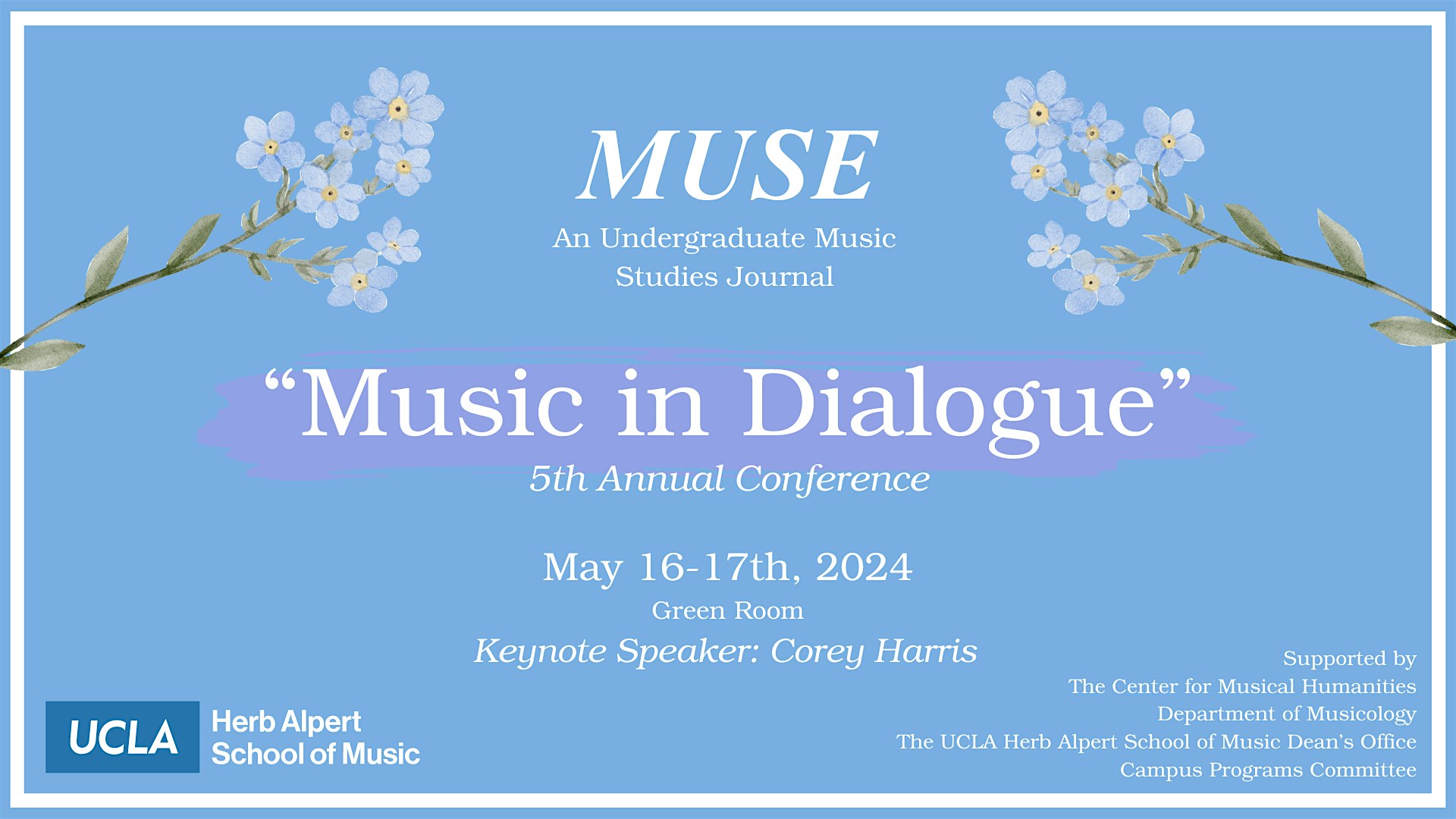 "Music in Dialogue" | MUSE 5th Annual Conference