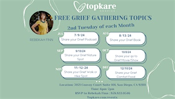 Free Community Grief Gathering  primärbild