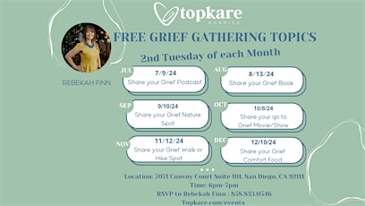 Free Community Grief Gathering