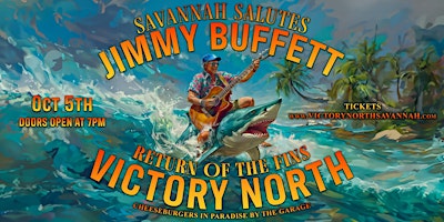 Imagen principal de Savannah Salutes Jimmy Buffett Pt. 2 - Return of the Fins!